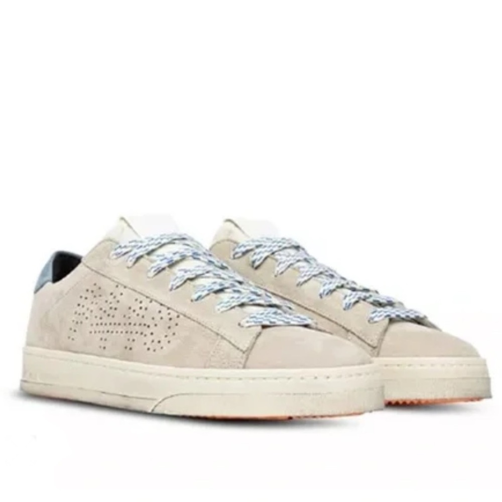 P448 JACK / GRIGIO LEATHER SUEDE LACE UP LIMITED EDITION SNICKERS